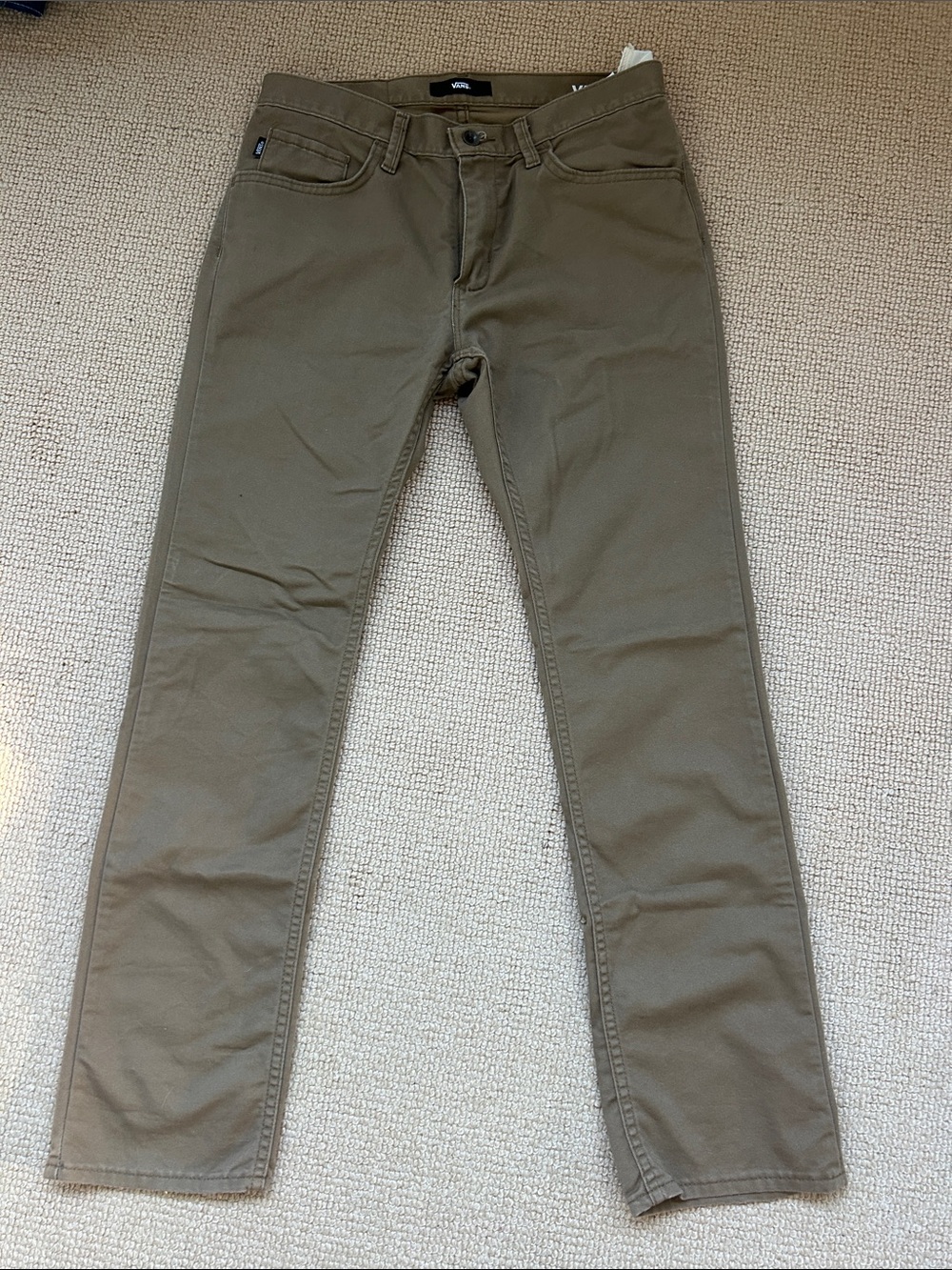Vans Slim Fit Olive Green Men’s Jeans